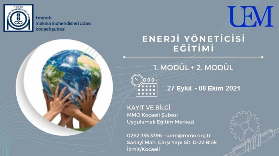 Enerji Yöneticisi Eğitimi