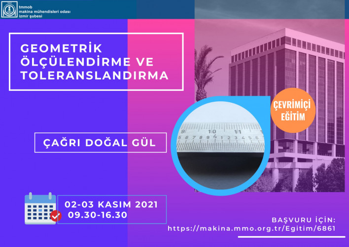 Geometrik Ölçülendirme ve Toleranslandırma- Çevrimiçi Eğitim
