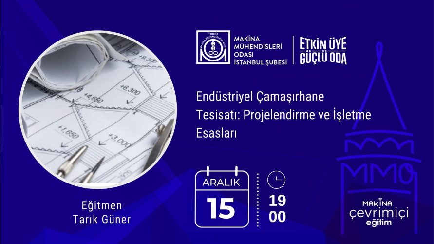 Endüstriyel Çamaşırhane Tesisatı: Projelendirme ve İşletme Esasları