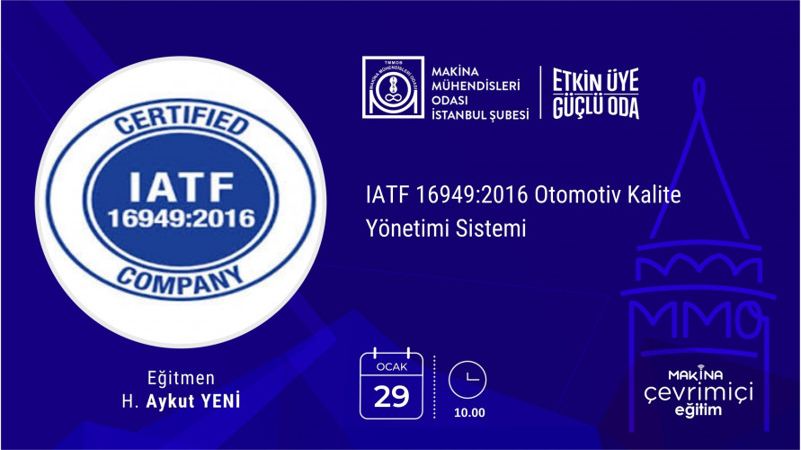 IATF 16949:2016 Otomotiv Kalite Yönetimi Sistemi