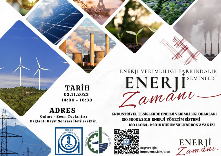 ENERJİ VERİMLİLİĞİ FARKINDALIK SEMİNERLERİ - ENERJİ ZAMANI- ÇEVRİM İÇİ TEKNİK SÖYLEŞİ