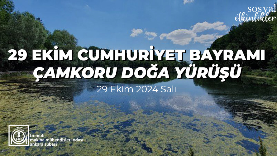 29 EKİM CUMHURİYET BAYRAMI ÇAMKORU DOĞA YÜRÜŞÜ