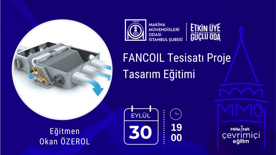 FANCOIL Tesisatı Proje Tasarım Eğitimi