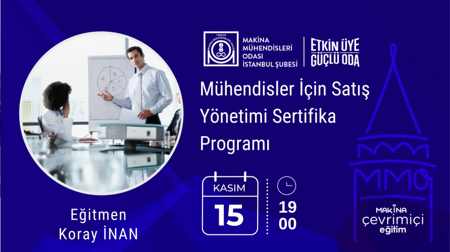 Mühendisler İçin Satış Yönetimi Sertifika Programı