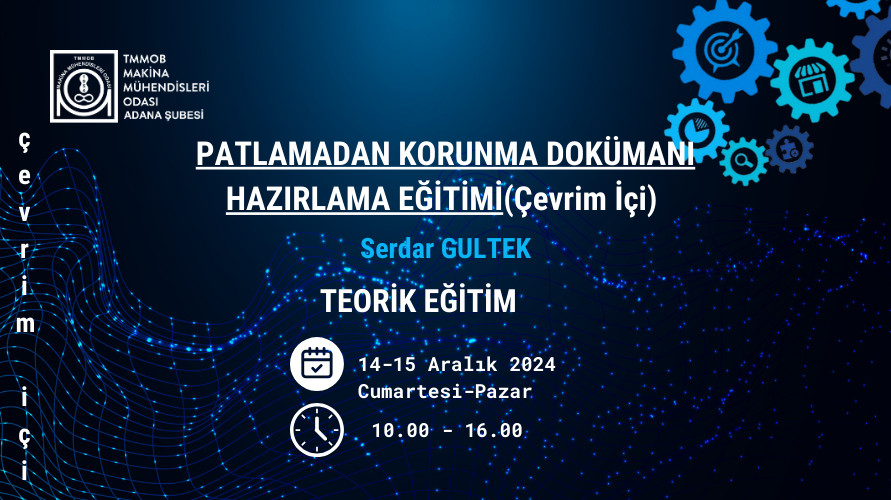 PATLAMADAN KORUNMA DOKÜMANI HAZIRLAMA EĞİTİMİ