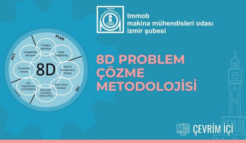 8D Problem Çözme Sistematiği -- Çevrimiçi Eğitim