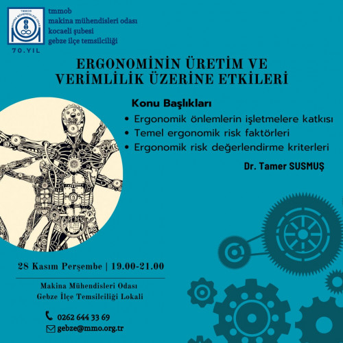 Ergonominin Üretim ve Verimlilik Üzerine Etkileri