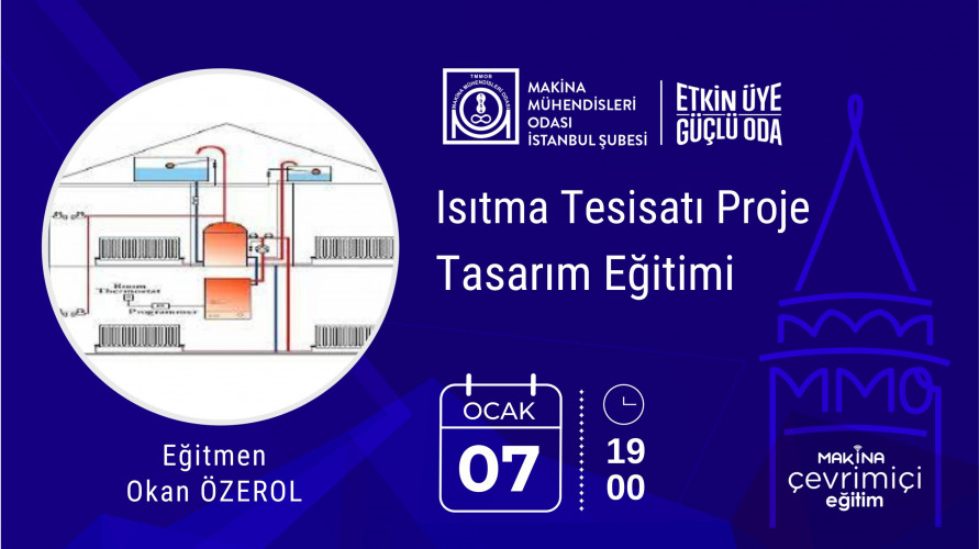 Isıtma Tesisatı Proje Tasarım Eğitimi