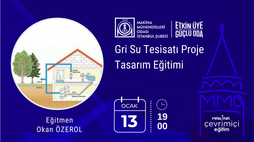 Gri Su Tesisatı Proje Tasarım Eğitimi