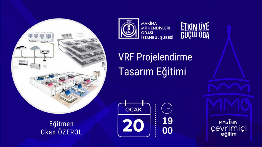 VRF Projelendirme Tasarım Eğitimi