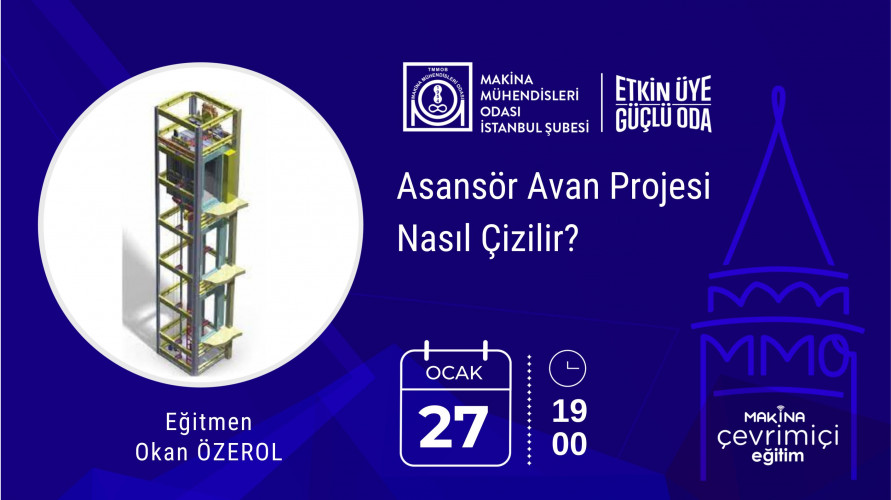 Asansör Avan Projesi Nasıl Çizilir?