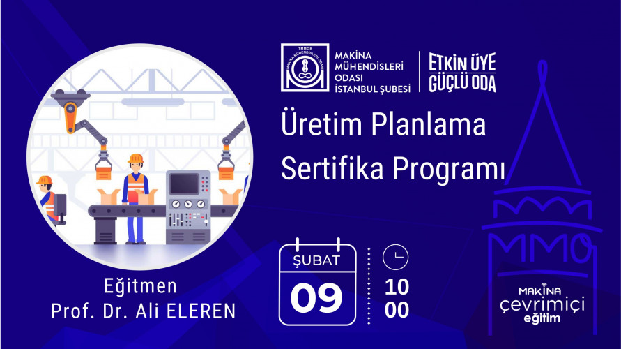 Üretim Planlama Sertifika Programı