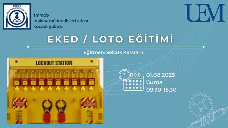 EKED / LOTO EĞİTİMİ