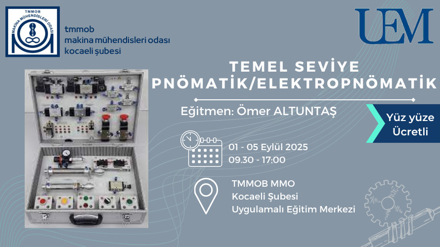 Temel Seviye Pnömatik/Elektropnömatik