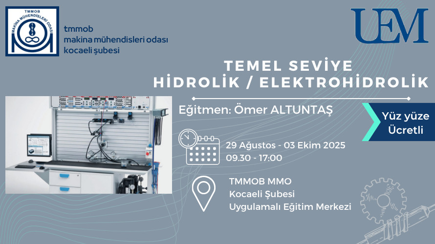 Temel Seviye Hidrolik / Elektrohidrolik