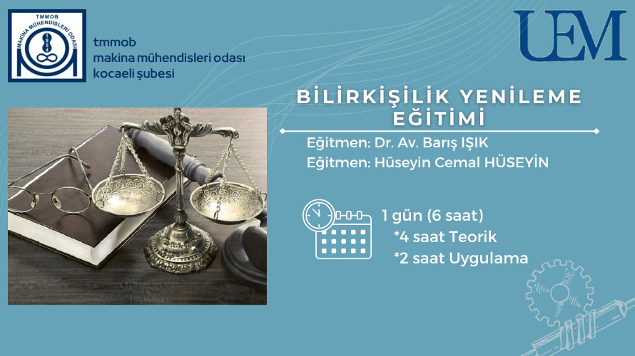 Bilirkişilik Yenileme Eğitimi (Yüz Yüze)