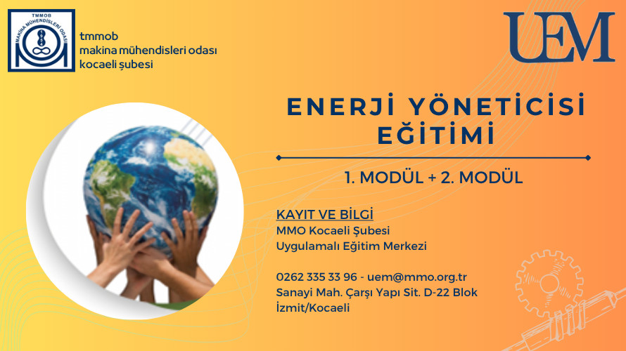 Enerji Yöneticisi Eğitimi (Ücretli Eğitim)