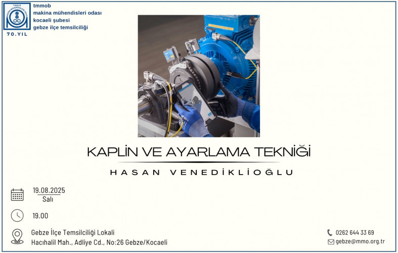 Kaplin ve Ayarlama Tekniği Semineri