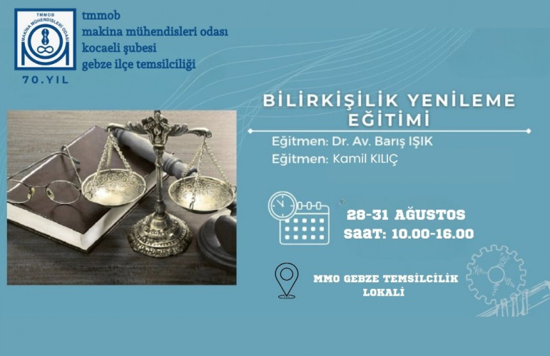 BİLİRKİŞİLİK TEMEL EĞİTİMİ (YÜZ YÜZE)