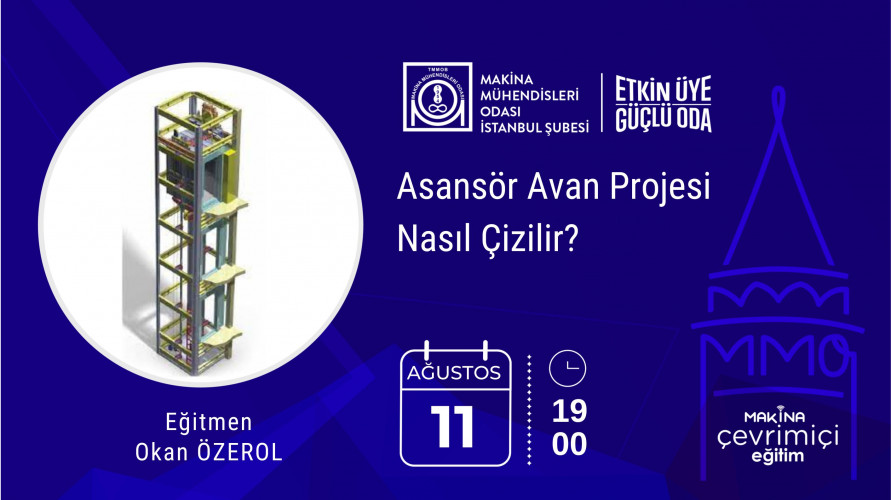 Asansör Avan Projesi Nasıl Çizilir?