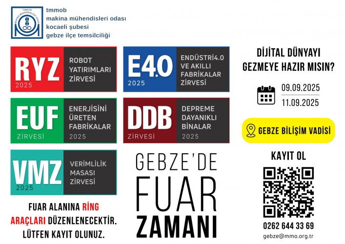 GEBZE ENDÜSTRİ ,DİJİTAL DÖNÜŞÜM FUARI