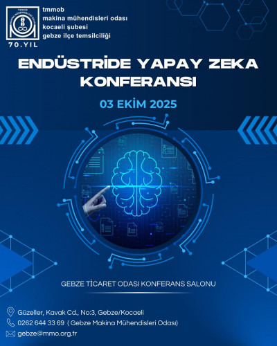ENDÜSTRİDE YAPAY ZEKA KONFERANSI