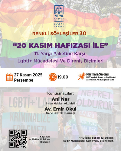 20 Kasım Hafızası İle - 11. Yargı Paketine Karşı Lgbti+Mücadelesi Ve Direniş Biçimleri -- Yüzyüze