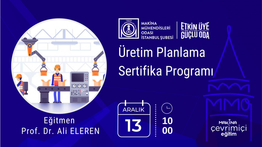 Üretim Planlama Sertifika Programı