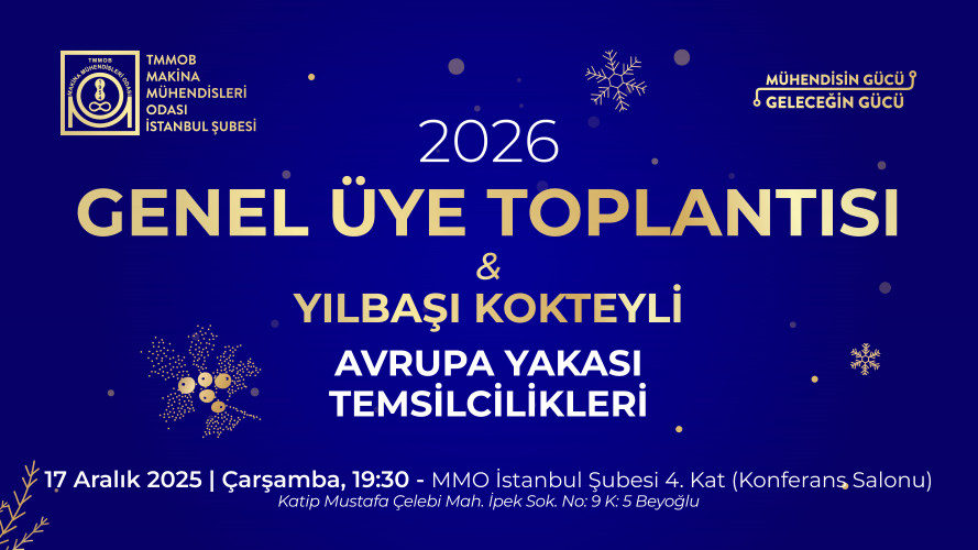 Avrupa Yakası Genel Üye Toplantısı Ve Yılbaşı Kokteyli