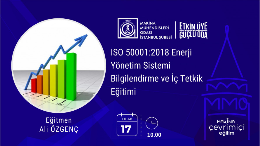 ISO 50001:2018 Enerji Yönetim Sistemi Bilgilendirme ve İç Tetkik Eğitimi
