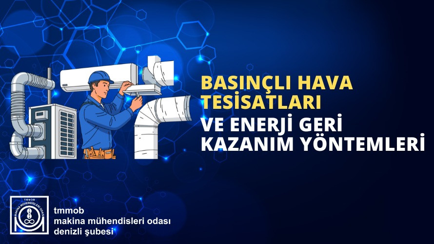 Basınçlı Hava Tesisatları Ve Enerji Geri Kazanım Yöntemleri Eğitimi