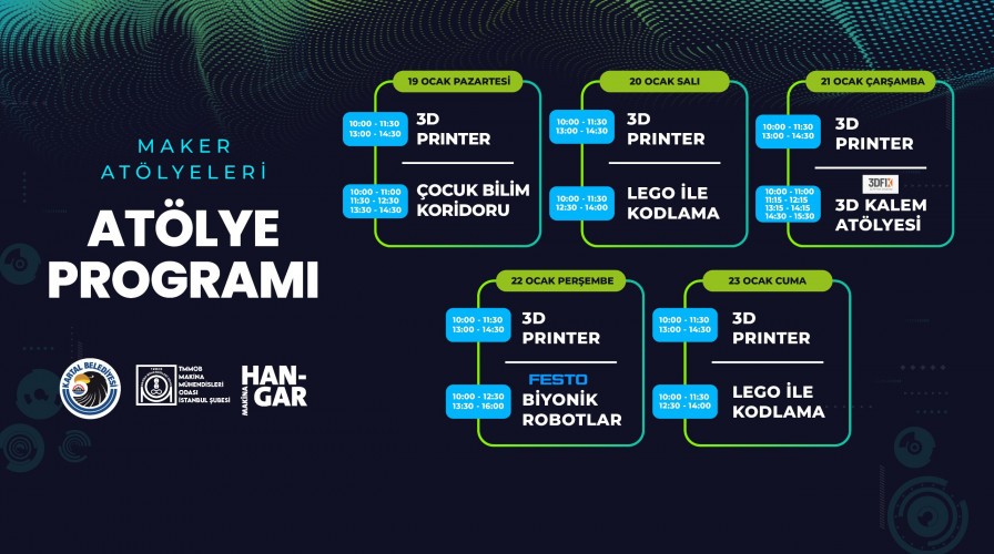 Makina Hangar MAKER Atölyeleri-3D PRINTER