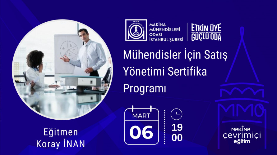 Mühendisler İçin Satış Yönetimi Sertifika Programı
