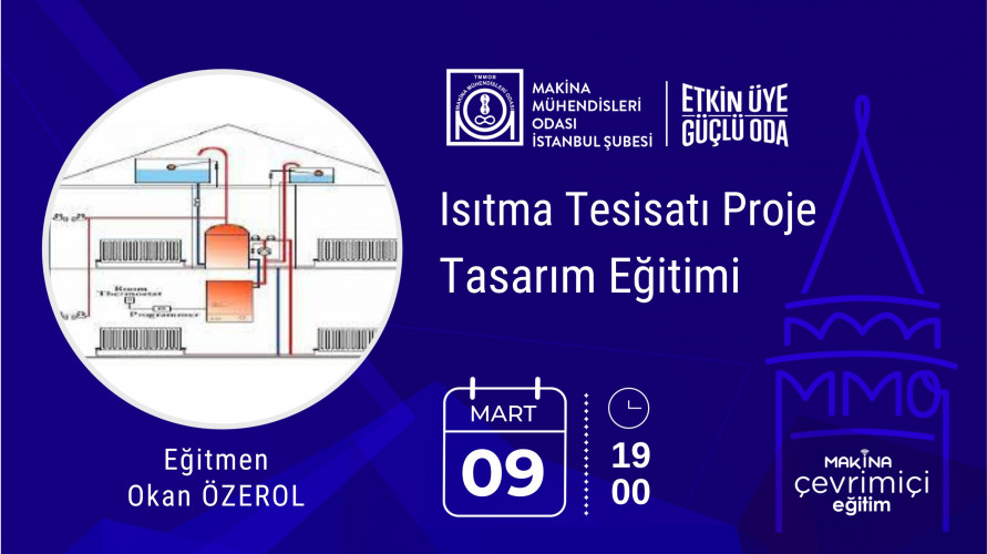Isıtma Tesisatı Proje Tasarım Eğitimi
