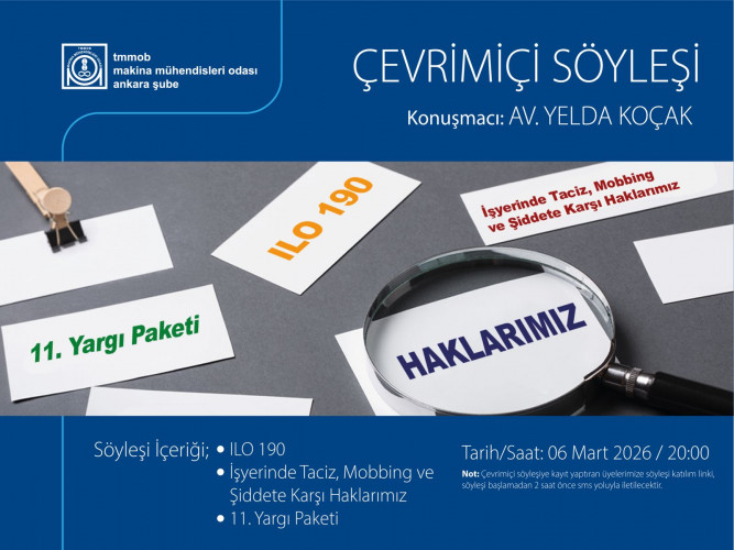 HAKLARIMIZ (çevrimiçi söyleşi)