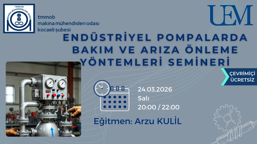 Endüstriyel Pompalarda Bakım ve Arıza Önleme Yöntemleri Semineri