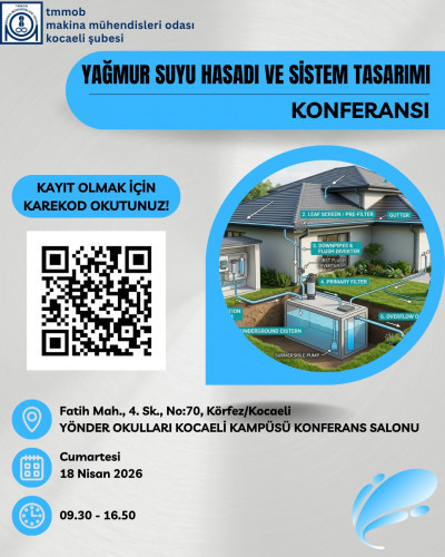 YAĞMUR SUYU HASADI ve SİSTEM TASARIMI KONFERANSI