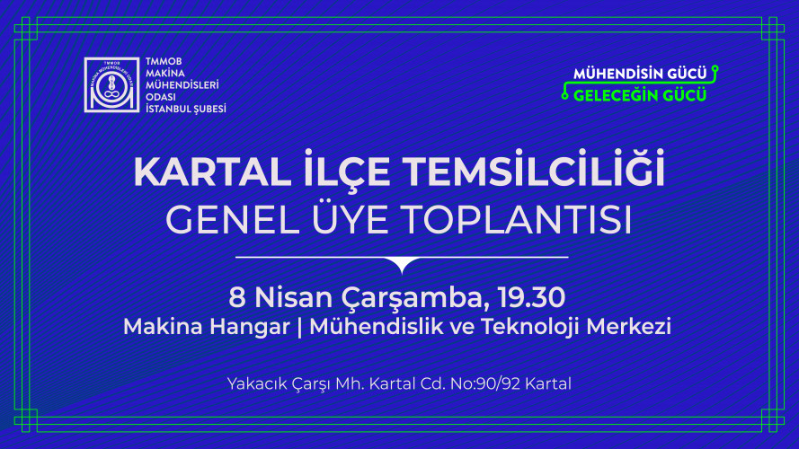 Kartal İlçe Temsilciliği Genel Üye Toplantısı