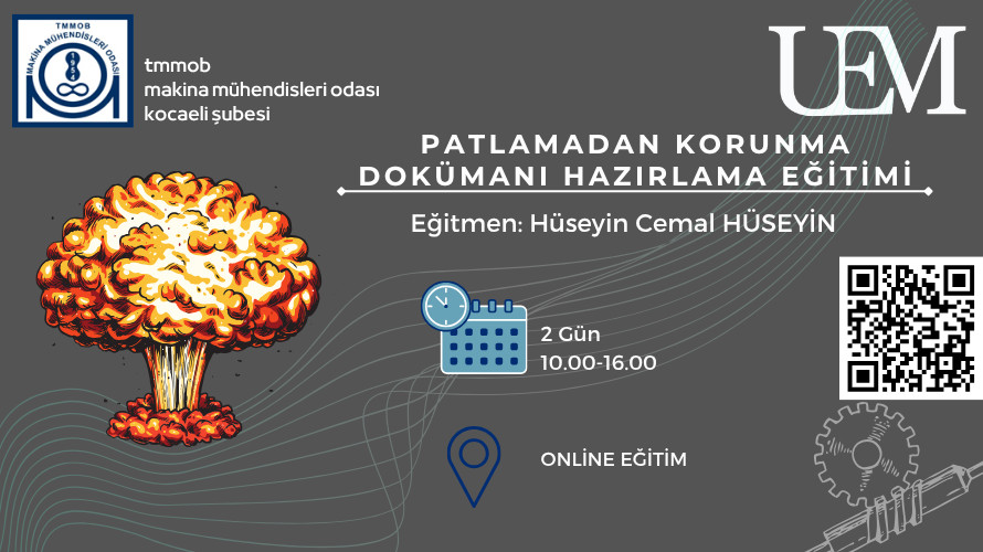 Patlamadan Korunma Dokümanı Eğitimi (Çevrim İçi)