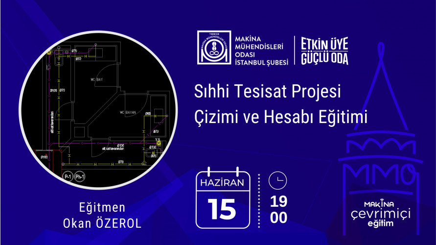 Sıhhi Tesisat Projesi Çizimi ve Hesabı Eğitimi
