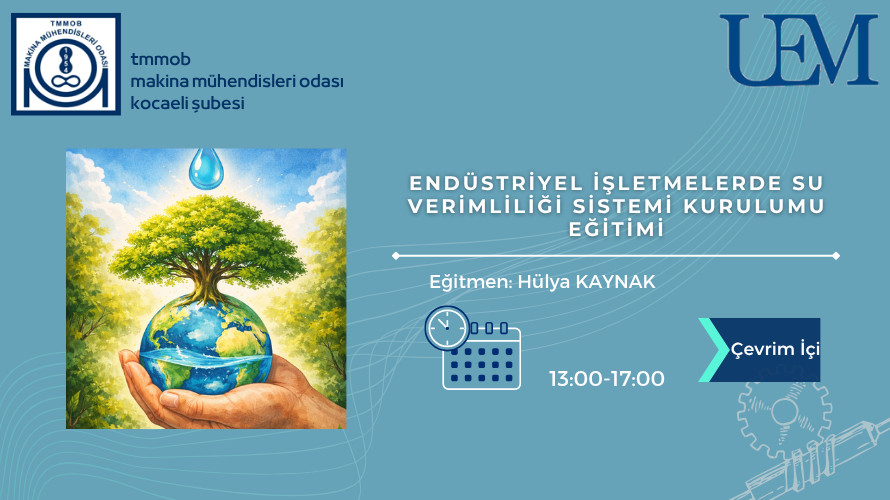 Endüstriyel İşletmelerde Su Verimliliği Sistemi Kurulumu Eğitimi
